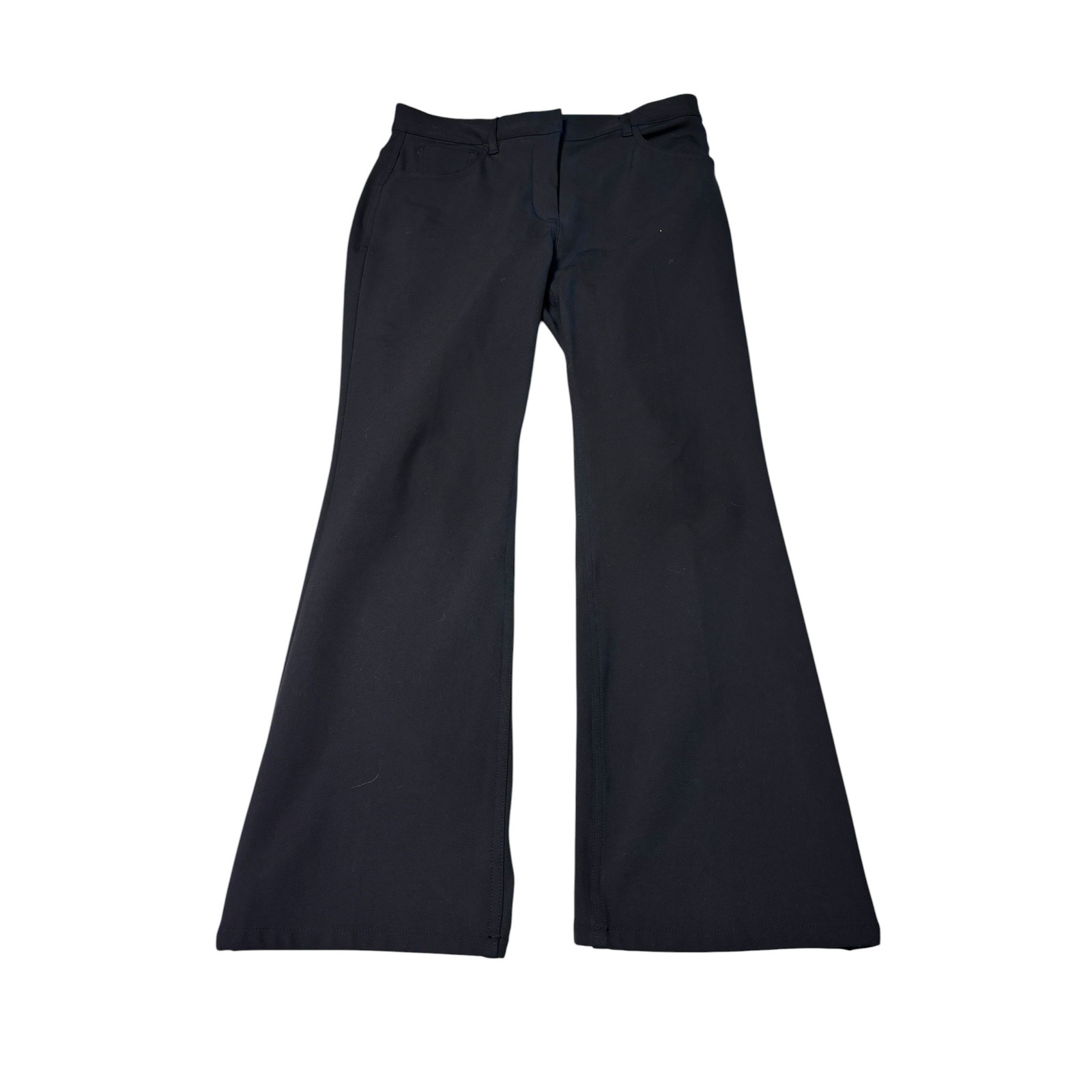 Theory Womens Black Flare Leg 5 Pocket Trousers Pants Size 2 W28 L26